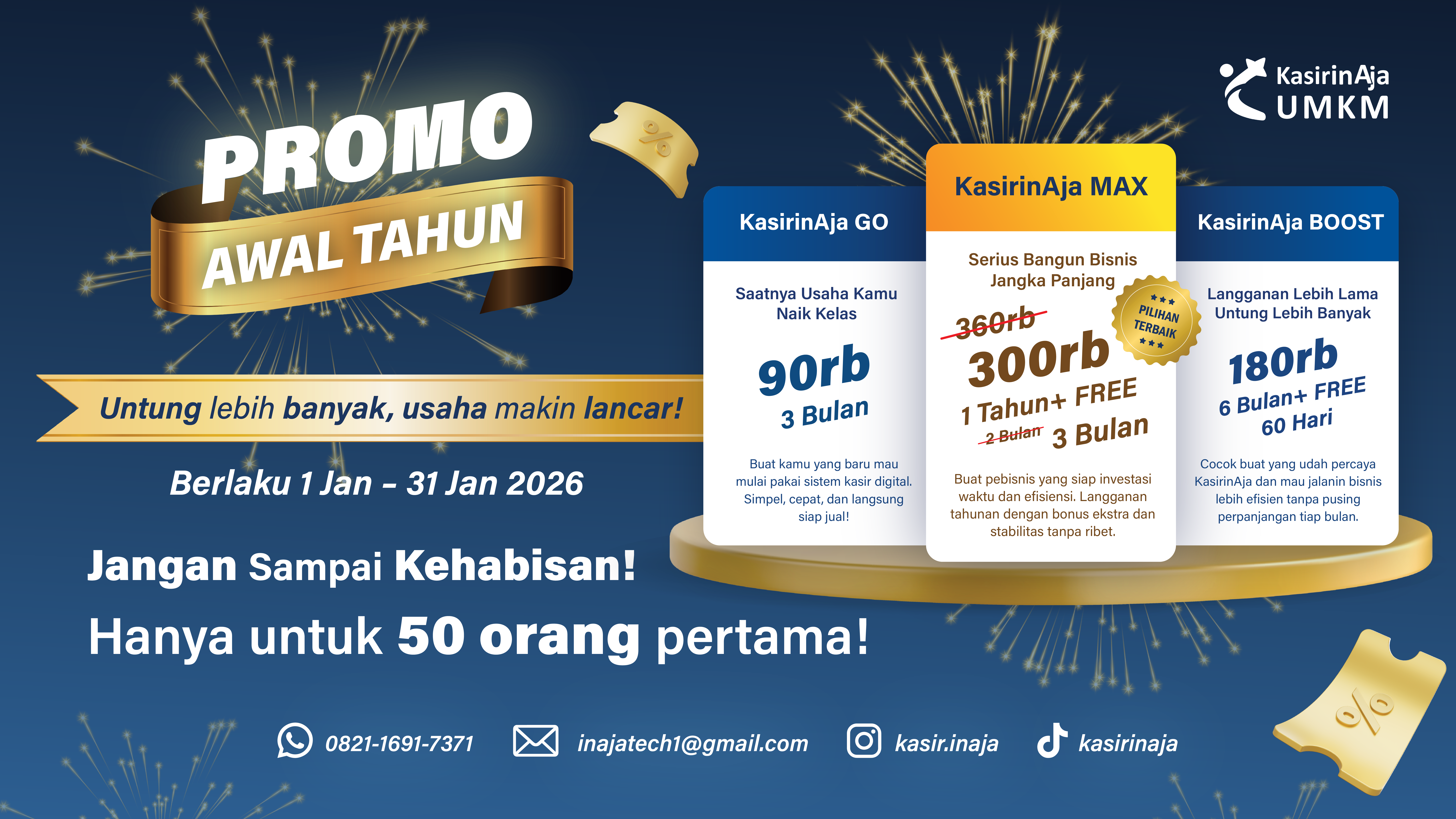 Promo Awal Tahun KasirinAja