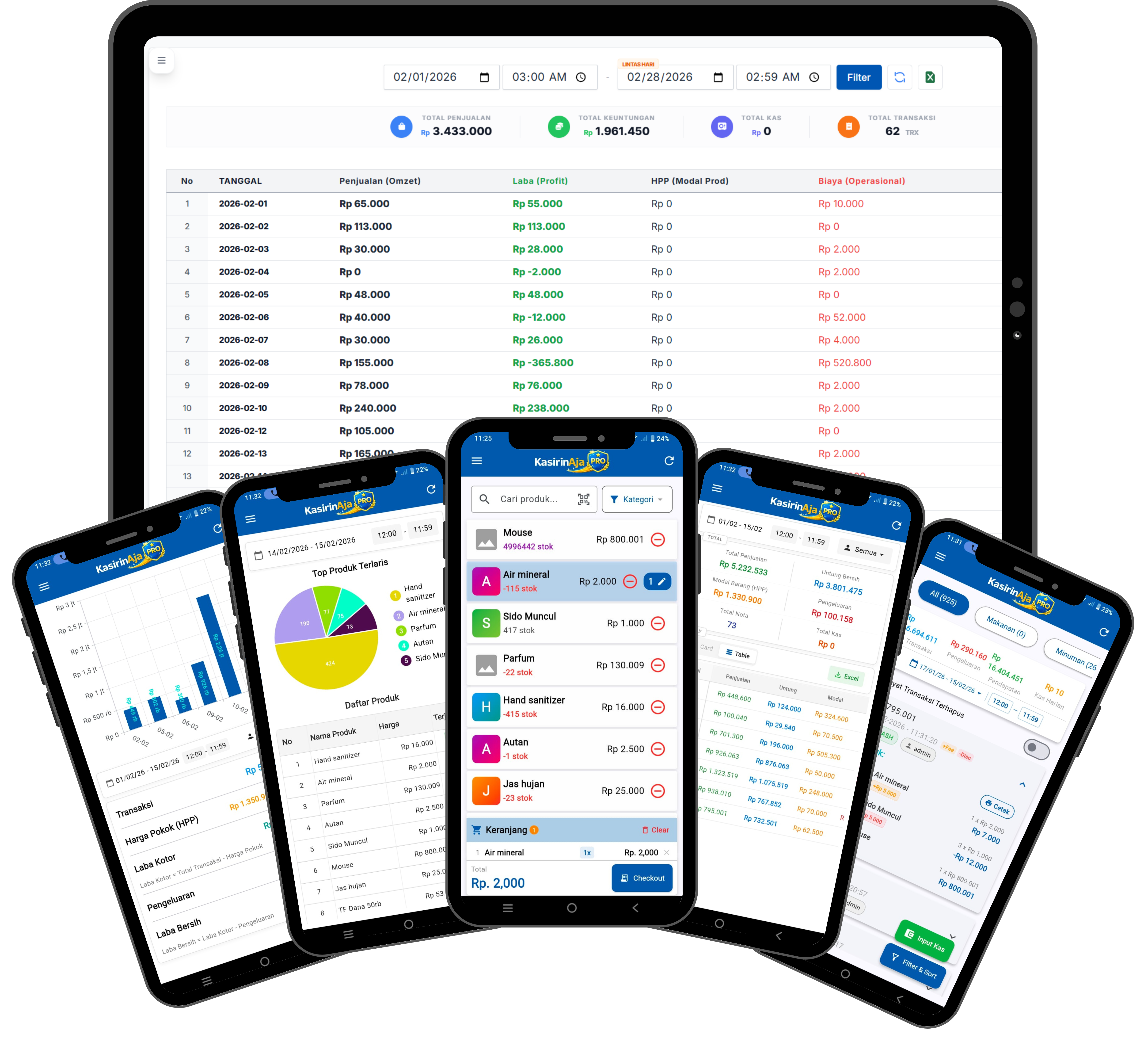 KasirinAja App Preview